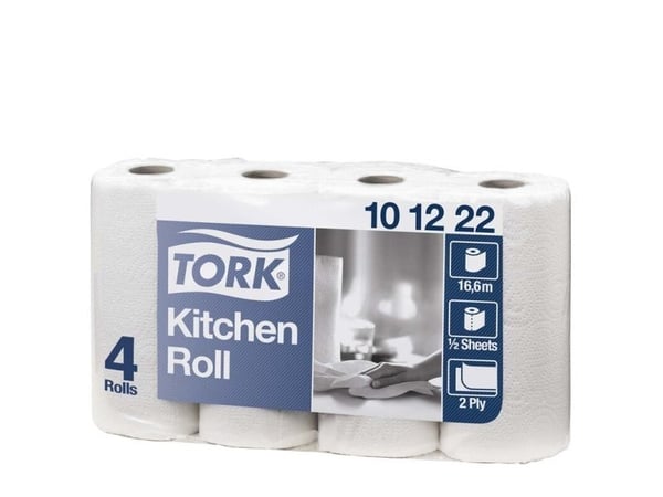 Tork Advanced - Papirklut - 60 ark - rull (en pakke 4)