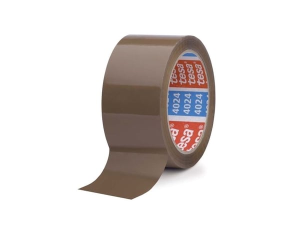 Tape Tesa 4024 50mmx66m Brun - (66 meter pr. rulle x 36 ruller)