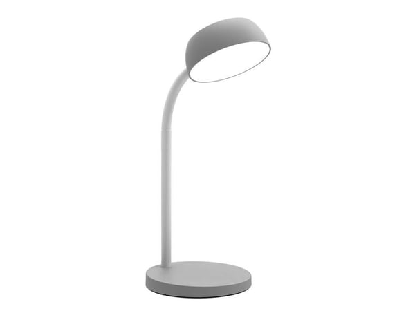 Bordlampe, Unilux Tamy, grå