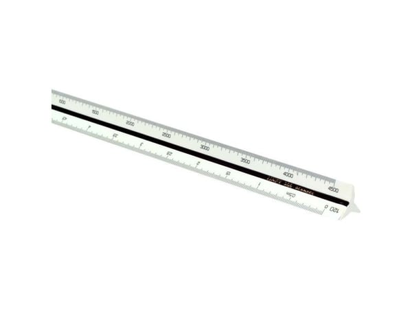 LINEX 318 TREKANTET MÅLESTOK