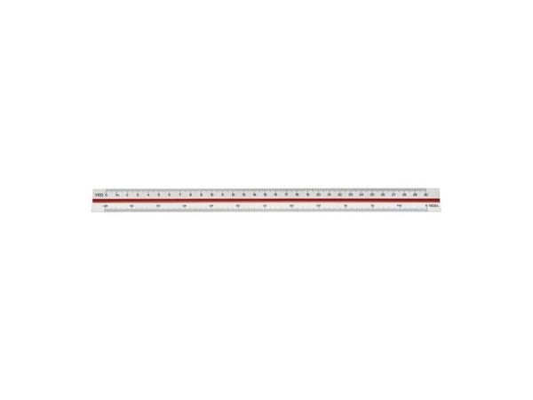 Målestok Linex 312 - 1:100:200:250:300:400:500