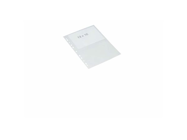 Bantex 100080936, 130 x 180 mm, Gjennomsiktig, Polypropylen (PP), Landskap, 0,1 mm, 10 stykker