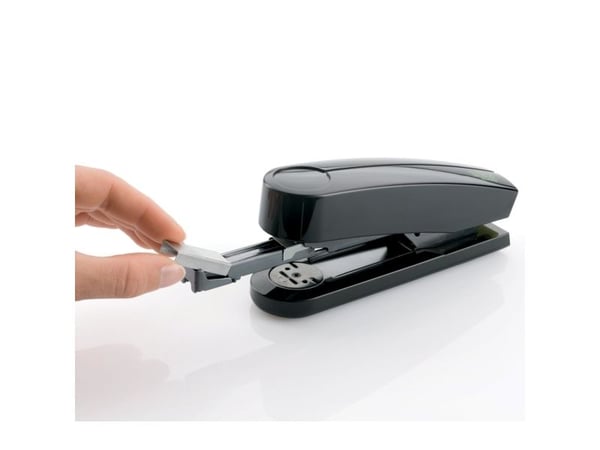 Novus B4 re+new, 40 ark, Sort, 24/6, 24/8, 26/6, 26/8, Metall, Plast, 80 g/m², 6,5 cm