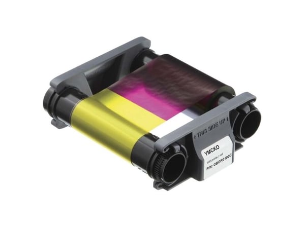Badgy - YMCKO - skrivebåndskassett - for Badgy 100, 200; Evolis Primacy 2 Simplex Expert