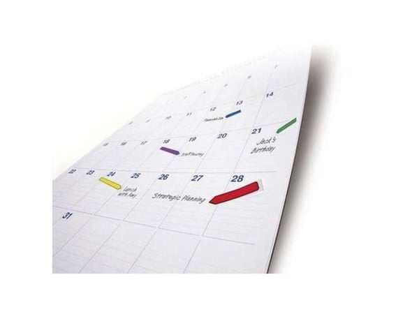 Post-it - Indeksflagg med dispenser - 12 x 44 mm - pil - 96 ark (4 x 24) - gul, blå, grønn, rød