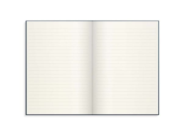 Anteckningsbok Mayland Deluxe A5 blå 148x210 mm 100 g/m²