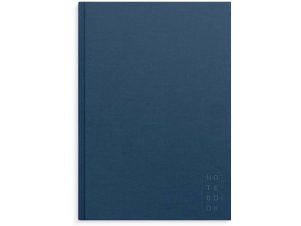 Anteckningsbok, Mayland Deluxe, A4, blå, 210 x 297 mm, 100 g/m²