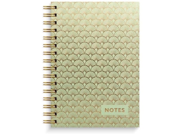 Notesbog A5 Art Deco, FSC Mix - (6 stk.)