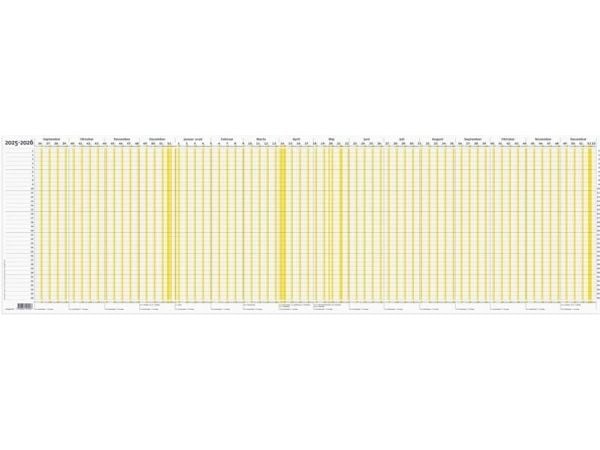 Mayland 16104000, Vegg, 2 sider, A4, Flerfarget, Årlig, 80 g/m²