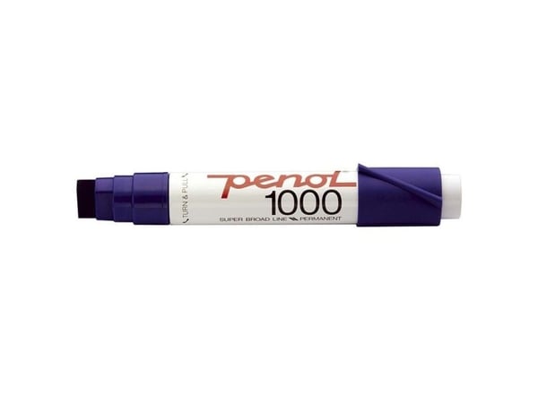 Pysyvä tussi 1000 3-16mm blå