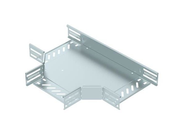 OBO T-rör, horisontellt, höjd 60 mm, bredd 200 mm, elförzinkat