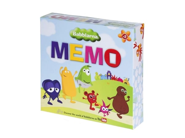 Babblarna - Memo turning game