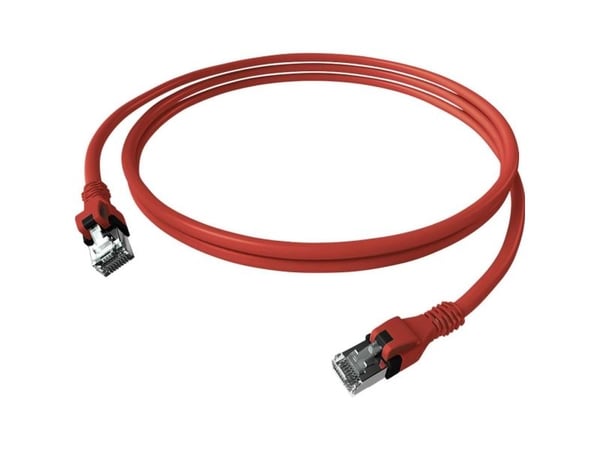 Easylan CPP1ORARARAR0075 RJ45 Nätverkskabel, patchkabel CAT 6A S/FTP 7,5 m Röd 1 st