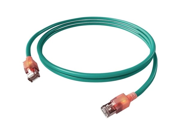 EasyLan CS1OTADAD0005, 0,5 m, Cat6a, S/FTP (S-STP), RJ-45, RJ-45, Turkis