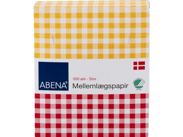 Mellomleggspapir, ABENA, 14,5 x 12 cm, bleket, pergament, 500 ark - (10 pakker x 500 ark) Mellomleggspapir, ABENA, 14,5 x 12 cm, bleket, pergament, 500 ark - (10 pakker x 500 ark)