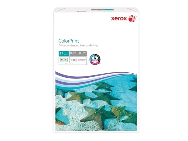 Xerox Xprint 80 A3SG, White paper, 80 g/m², Hvit, 98 ± 2 µm, 91%, 4,99 kg, 297,179 x 419,099 x 63,499 mm