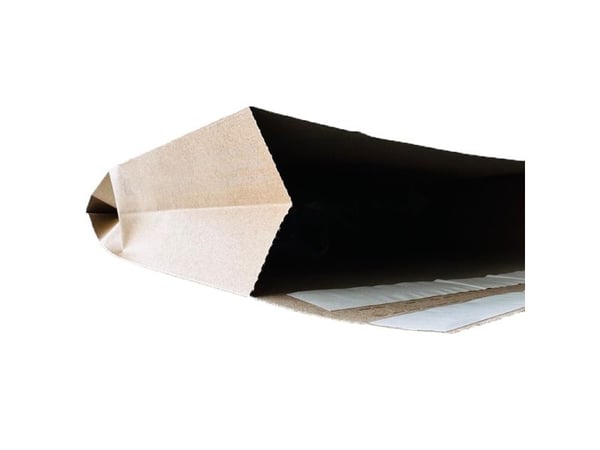 Forsendelsespose i Papir, Master'in Performance, 440 + 130 x 600 mm sidefalset, 100 % genbrug 2 selv - (150 stk.)