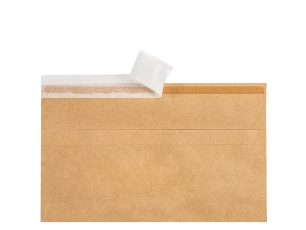 Forsendelsespose i Papir, Master'in Access, 380 x 450 mm, flat bag 100 % genbrug permanent adhesive - (250 stk.)