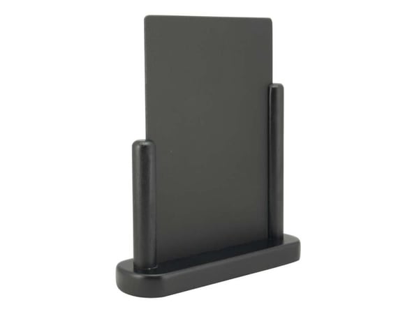 Securit® ELEGANT A5 pöytäkyltti, pyökki, musta