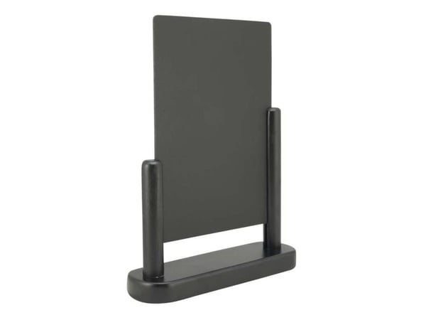 Securit® ELEGANT A5 pöytäkyltti, pyökki, musta