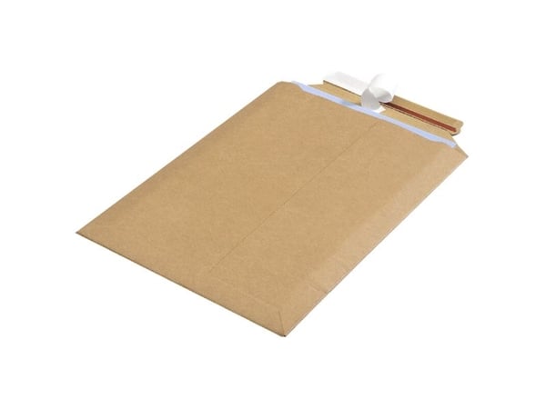 Bølgepap kuvert, Suprawell, 234 x 330 mm Kvadratisk, med selvklæbende flap selvklæbende lukning, afr - (100 stk.)