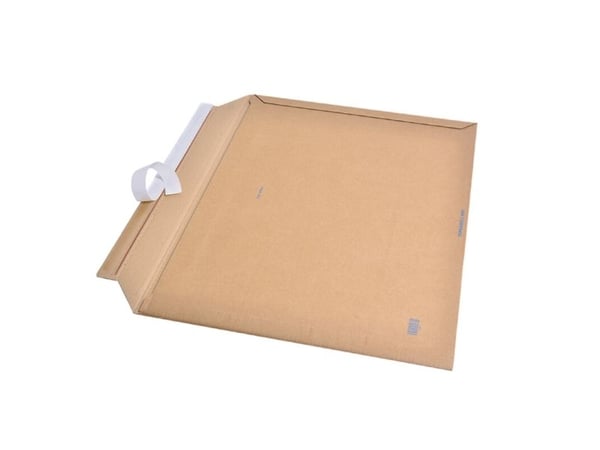 Bølgepap kuvert, Suprawell, 750 x 550 mm langsiden åben, med selvklæbende flap Selvklæbende lukning, - (25 stk.)