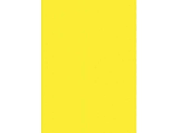 Skiltepapir, 100 g/m2, 500 x 700 mm, gul Papir, pakke a 100 ark