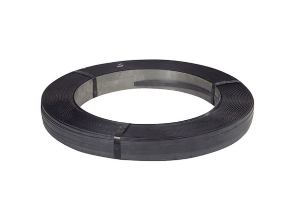 Stroppbånd, stål, 16,00 x 0,500 mm x 800,00 m, kjernediameter: 406 mm bruddstyrke Motstandsdyktig mot