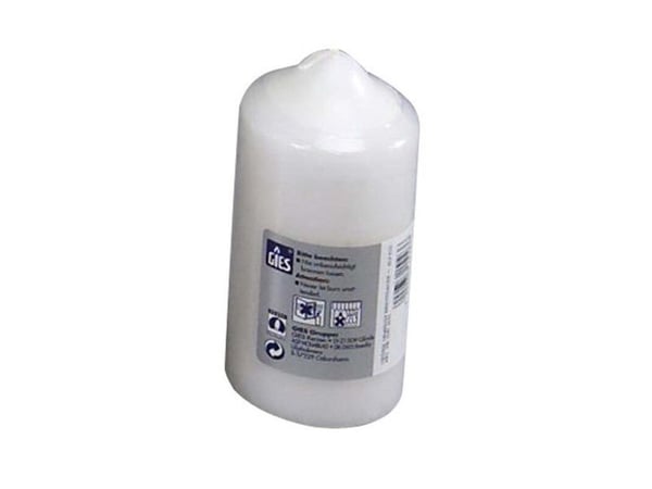 Bloklys, udvendig diameter: 60 mm, Voks hvid, 30h, pakke a 12 stk