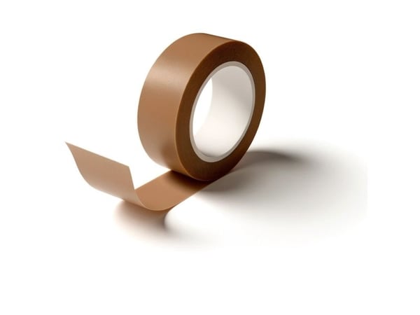 Pakketape, 75 mm x 66.00 m, 35 µm kernediameter: 76 mm, Rulle, PP, Solvent brun, kasse a 24 ruller - (24 stk.)