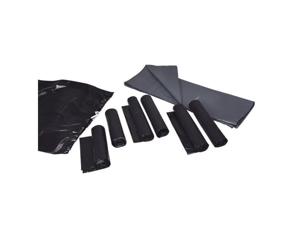Affaldssække, 70 µm, 880 x 1100 mm LD-PE, grå, kapacitet 150l, karton a 100 - (100 stk.)