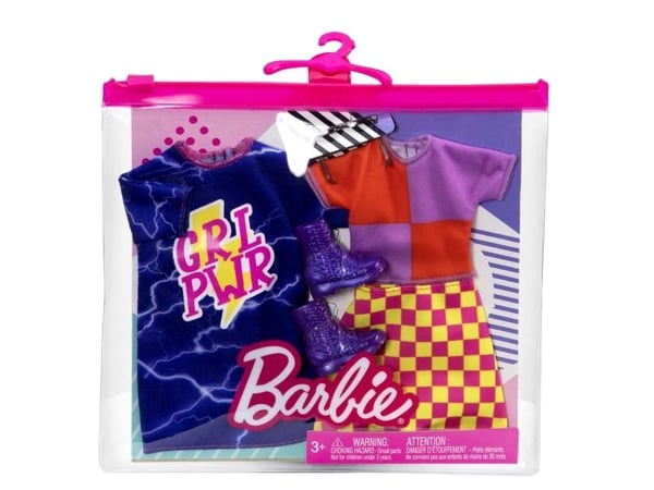 Mattel Barbie kläder 2-pack HRH44