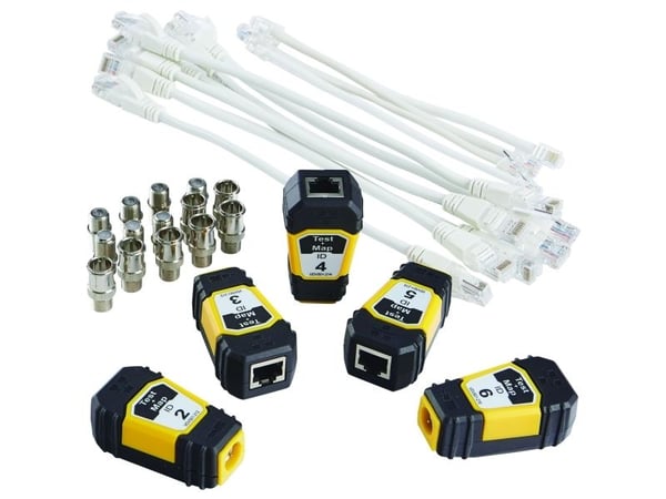 KLEIN TOOLS oppgraderingssett med adaptere #2-6 pro VDV Scout® Pro 3