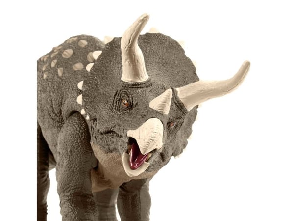 Jurassic World HABITAT DEFENDER TRICERATOPS, 4 år, Brun, Plast
