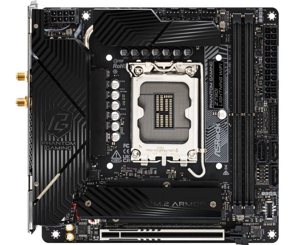Asrock Z790I Lightning WiFi, Intel, LGA 1700, Intel Core i3 12th Gen, Intel Core i3 13th Gen, Intel Core i3 14th Gen, Intel Core i5 12th Gen,..., D...