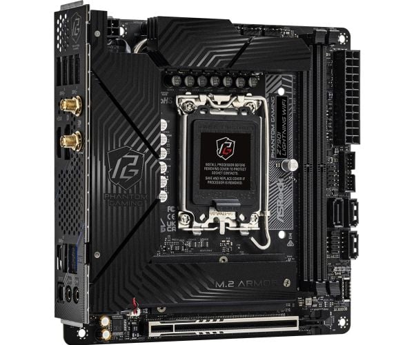 Asrock Z790I Lightning WiFi, Intel, LGA 1700, Intel Core i3 12th Gen, Intel Core i3 13th Gen, Intel Core i3 14th Gen, Intel Core i5 12th Gen,..., D...