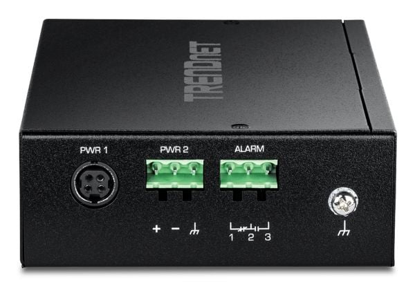 TRENDnet TI-G5091 - Version V1 - switch - industriell - 8 x 10/100/1000/2.5G + 1 x 1 Gigabit / 10 Gigabit SFP+ - DIN-skinnemonterbar, veggmonterbar...