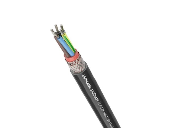 Lapp 0046302, 50 m, Sort, 46,1 kg/km, 118 kg/km, 0,755 mH/km, 82 nF/km