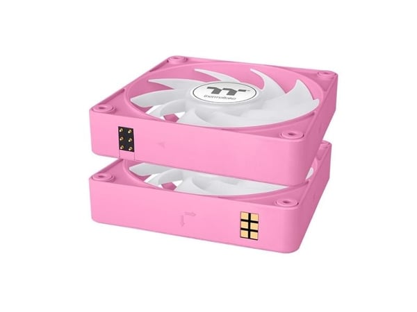 Thermaltake CT140 EX ARGB, Luftkjøler, 14 cm, 500 RPM, 1800 RPM, Rosa