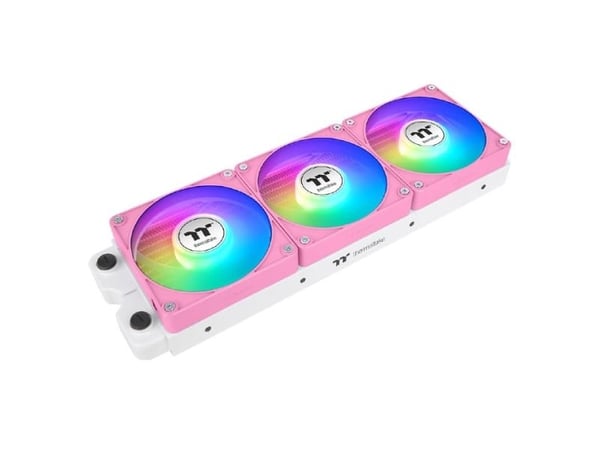 Thermaltake CT140 EX ARGB, Luftkjøler, 14 cm, 500 RPM, 1800 RPM, Rosa