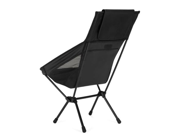 Helinox Chair One Highback (RE), 145 kg, Campingstol, 4 ben, 1,16 kg, Aluminium, Nylon, Polyester, Gummi, Silikon, Svart