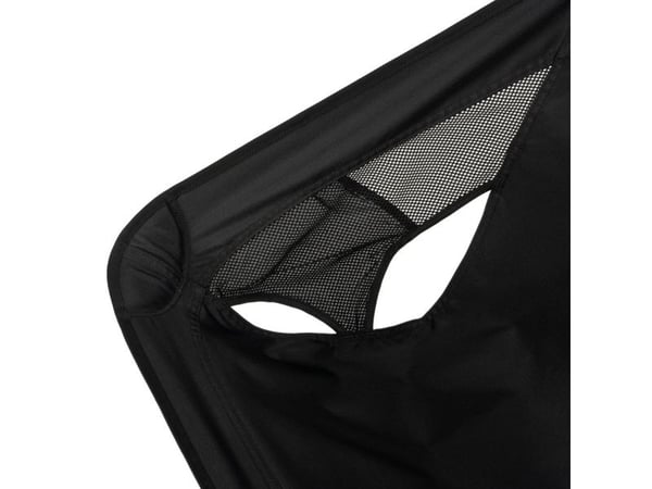 Helinox Chair One Highback (RE), 145 kg, Campingstol, 4 ben, 1,16 kg, Aluminium, Nylon, Polyester, Gummi, Silikon, Svart