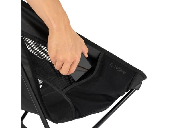 Helinox Chair One Highback (RE), 145 kg, Campingstol, 4 ben, 1,16 kg, Aluminium, Nylon, Polyester, Gummi, Silikon, Svart