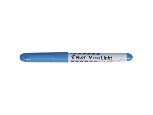 Pilot V-Liquid Light, Blå, 3,3 mm