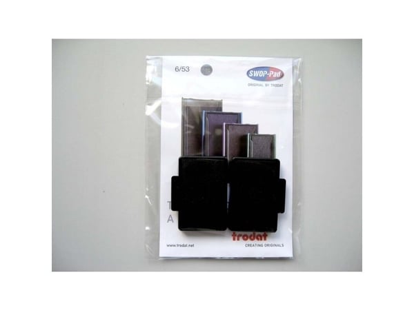 Stämpeldyna Trodat svart 2-pack 5205 6/55