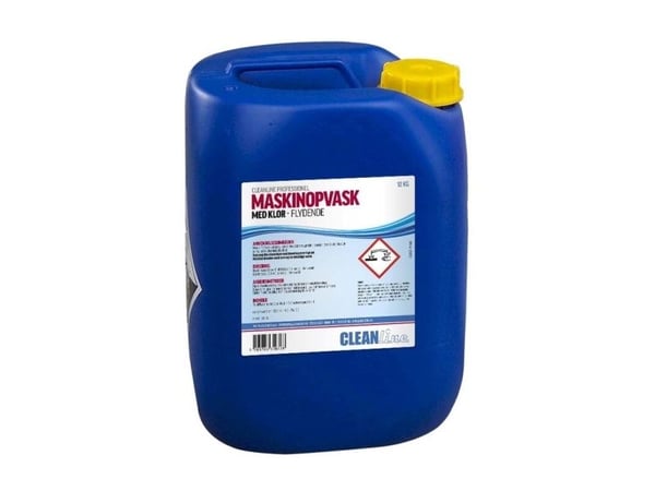 Maskinopvask industri, Cleanline Med klor 10 l
