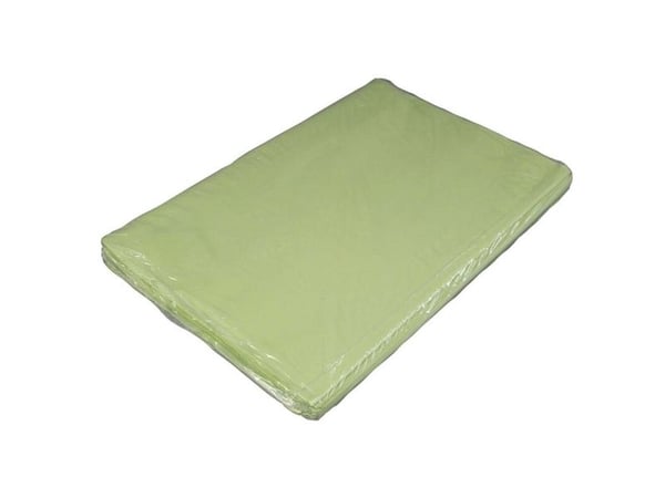 Silkepapir, 25 g/m2, 600 x 800 mm, grøn silkepapir, pakke a 480 ark palle a 48 kartoner