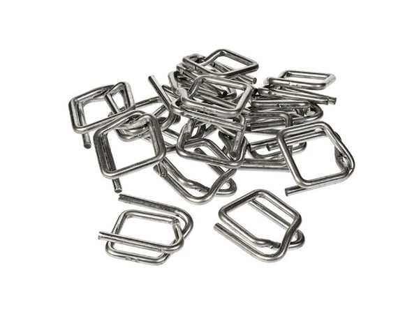 Strap forsegling, Metalspænde 16MM Metalspænde, benlængde 16.00 mm bredde 16.00 mm, tykkelse: 3.000