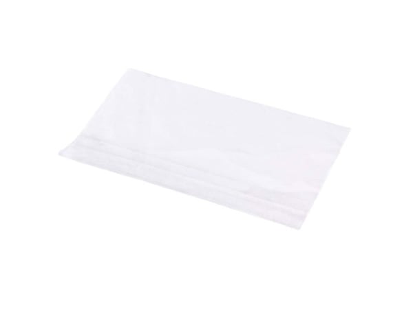Plastikpose, 35 µm, 235 x 140 mm, CPP transparent, Tape-lukning karton a 1000 stk, Fødevaregodkendt - (1000 stk.)