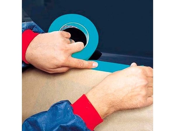 Afdækningstape, 3M 3434, 24 mm x 50.00 m samlet tykkelse 180 µm kernediameter: 76 mm, Rulle, Papir N - (9 stk.)